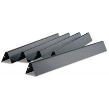 Weber 7539 Porcelain-Enameled Flame Tamer Flavorizer Bars For Genesis E Series Gas Grills - 5-Pieces image