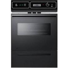 Summit 24-Inch Built-In Electric Single Wall Oven - Black - TEM721DK image