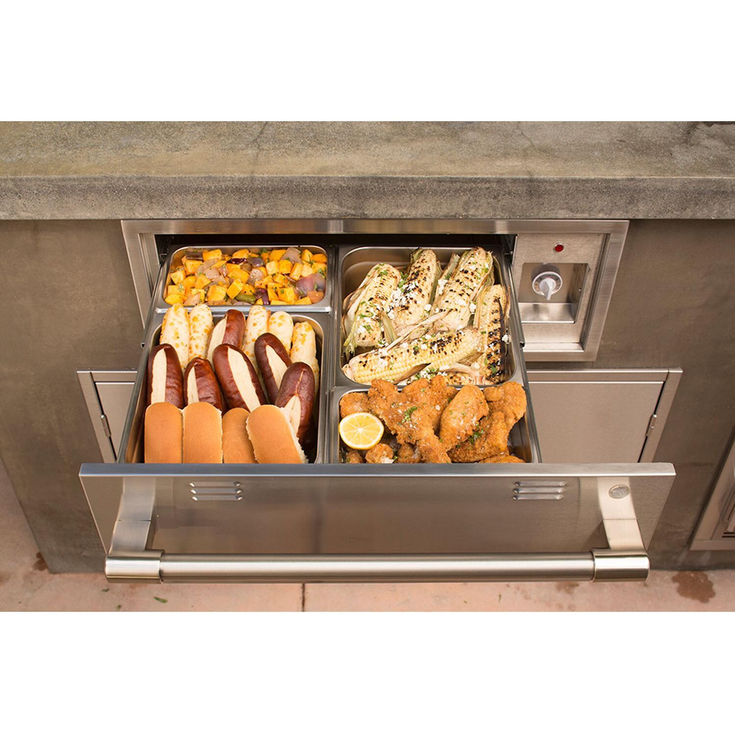 Alfresco 30-Inch Electric Warming Drawer - AXEWD-30