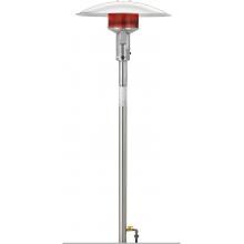 Sunglo 50000 Btu Natural Gas Post Mount Patio Heater With Electronic Ignition Stainless Steel Psa265v E Ss