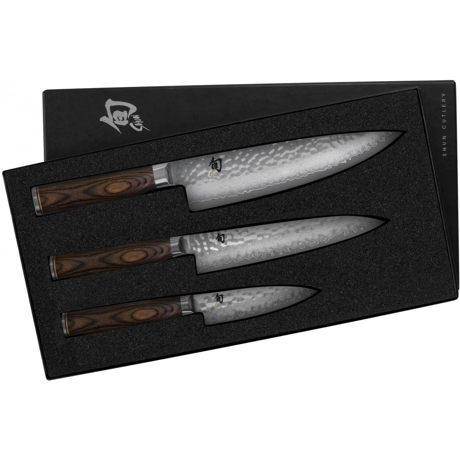 Shun Premier 3Piece Starter Knife Set BBQGuys