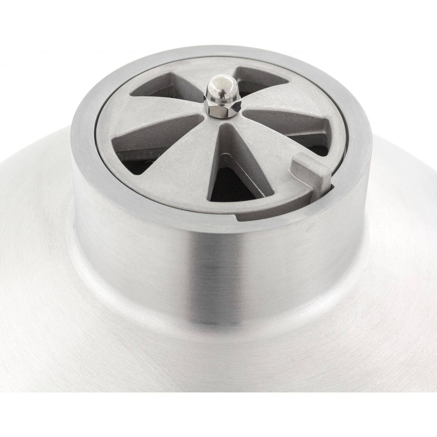 Blaze 20-Inch Freestanding Cast Aluminum Kamado Grill With Round Shelf - Cast Molded Exhaust Cap thumbnail