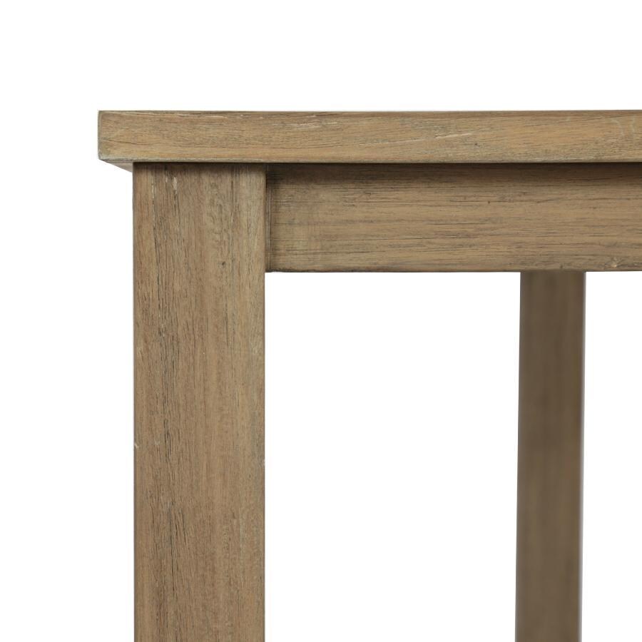 Sunset West - 5501-CT - Coastal Teak 50 X 28 Inch Rectangular Teak Patio Coffee Table - Corner - Detail thumbnail