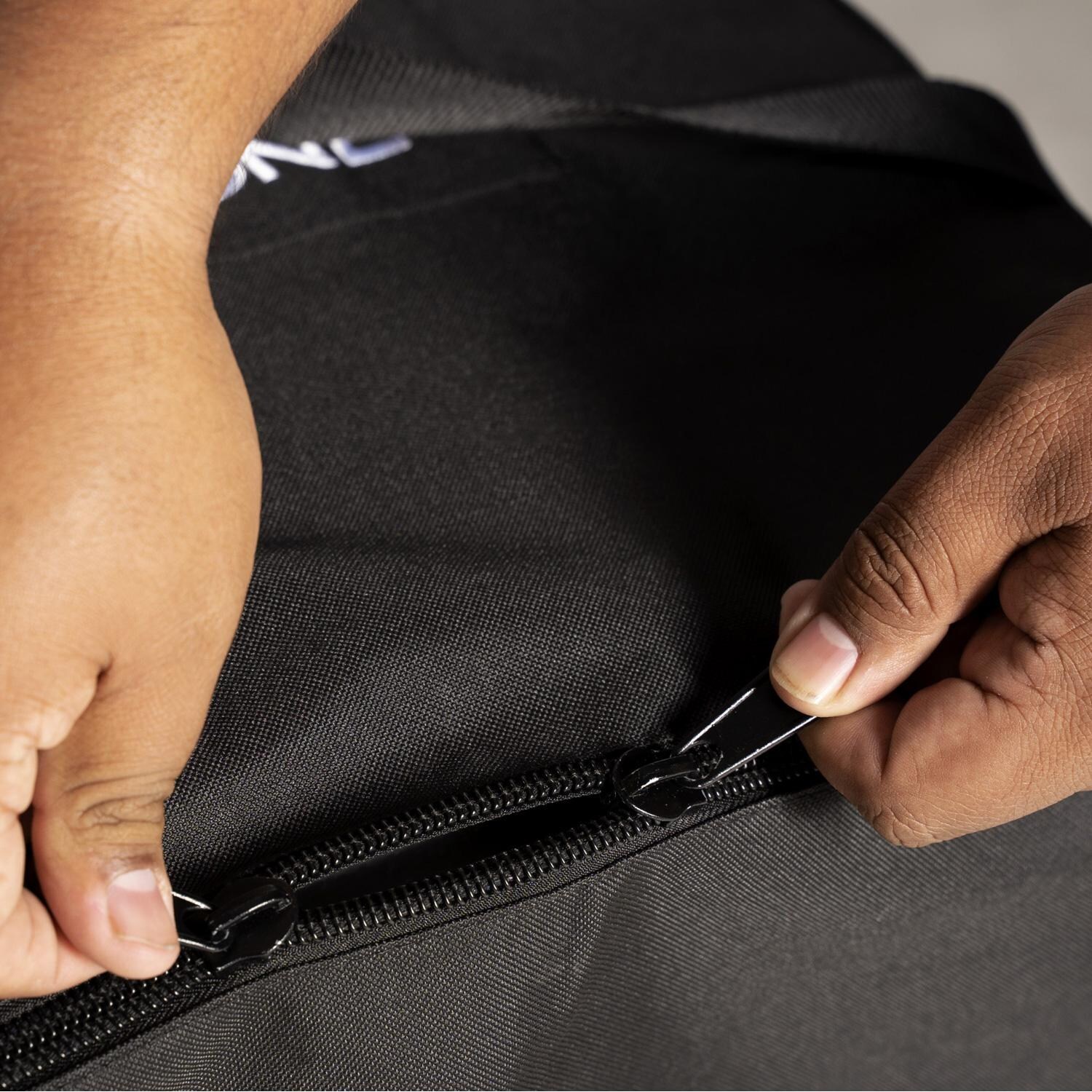 Blackstone Products 5486 17-Inch Tabletop Griddle Carry Bag W/ Handles - Zippers In Use thumbnail