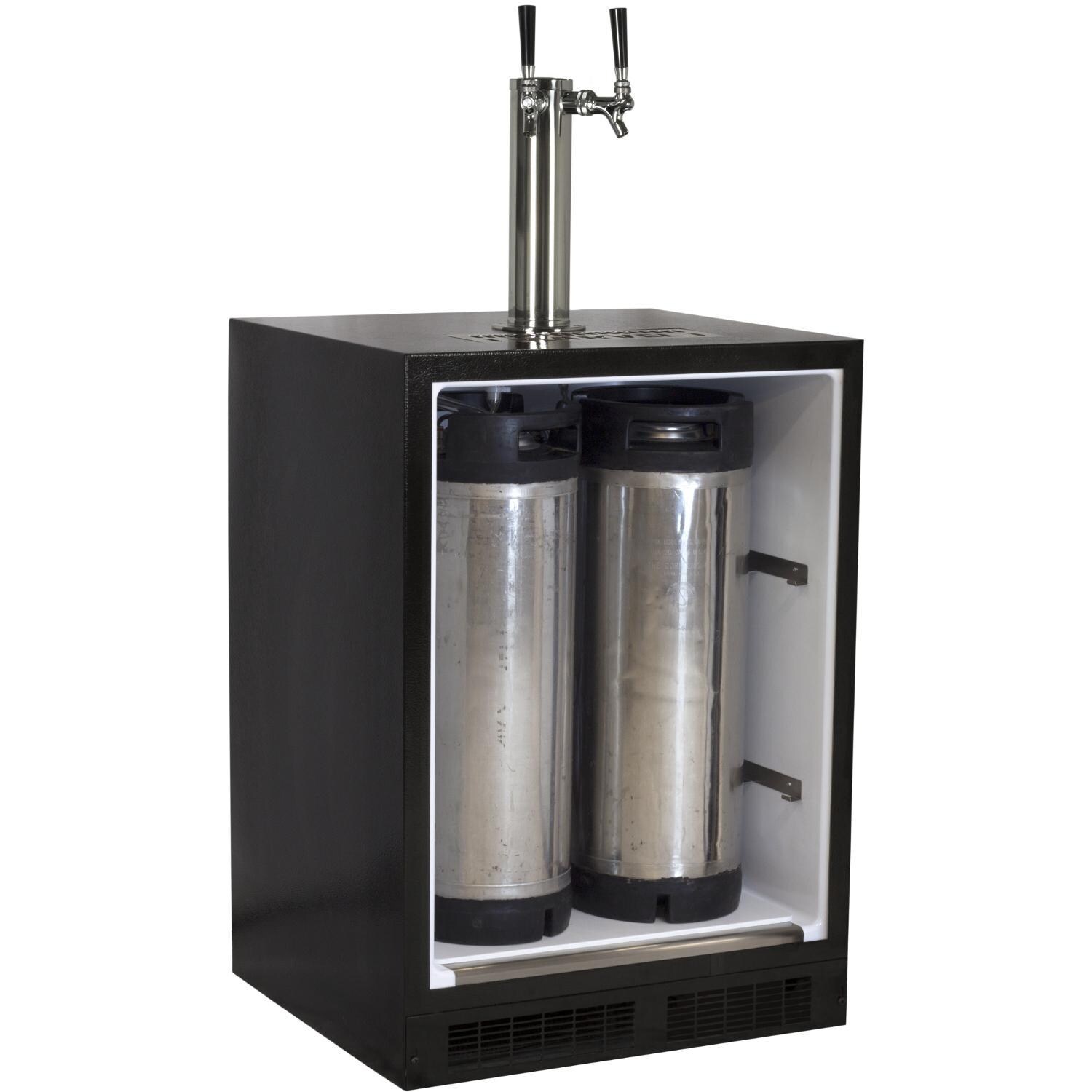 Marvel MLKR224SS01A 24-Inch 5.7 Cu. Ft. Built-in Twin Tap Beer Dispenser - Stainless Steel - Dual Keg Storage thumbnail