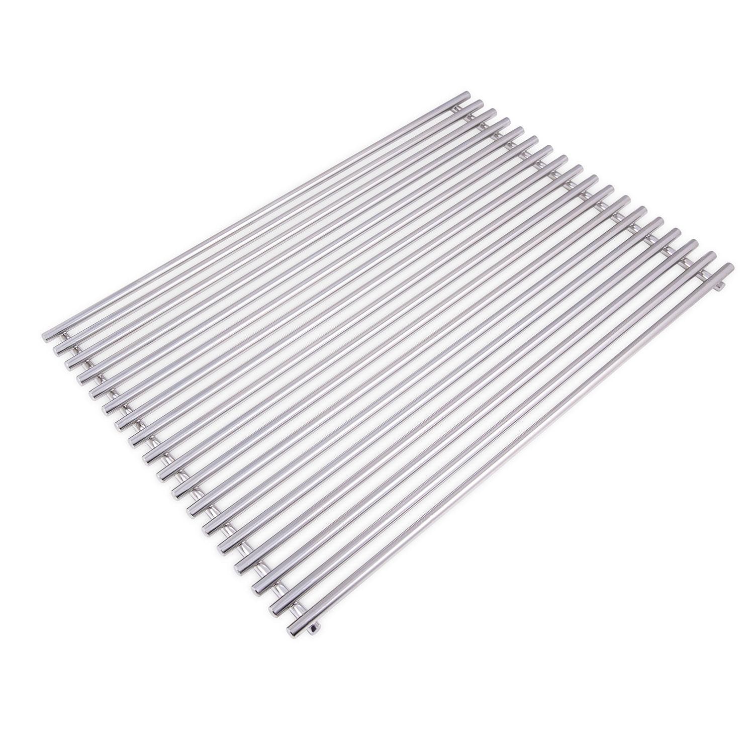 Broil King 11232 2 Pc Stainless Rod Cooking Grates for Monarch Series - Laid Flat - Overhead View - White Background thumbnail