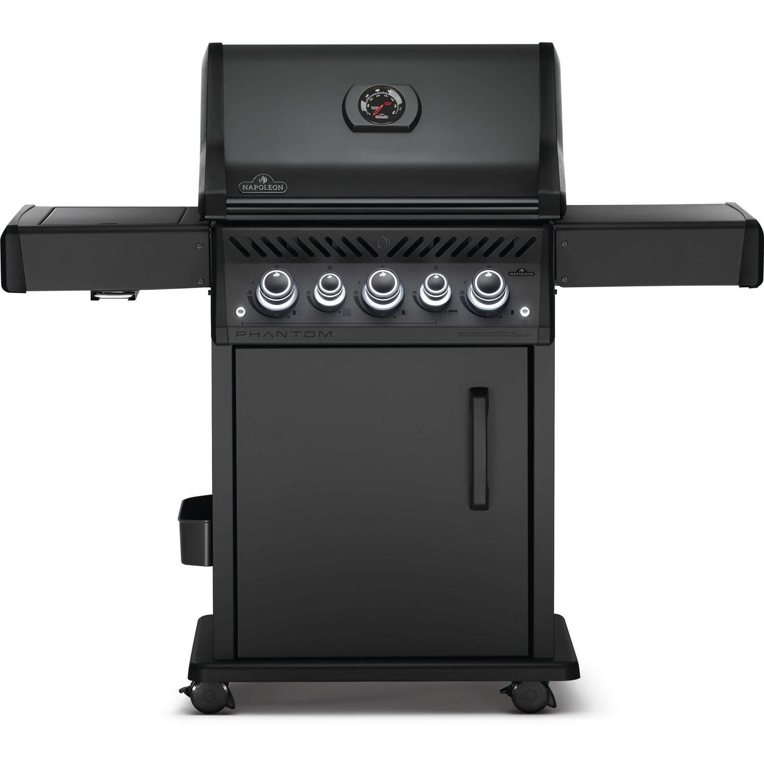 Napoleon RSE425RSIBPK-1-PHM Phantom Rogue SE 425 Propane Grill w/ Infrared Rear Burner & Infrared Side Burner thumbnail