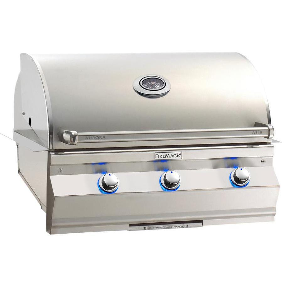 Fire Magic Aurora A540i 30 Inch Built In Natural Gas Grill With
