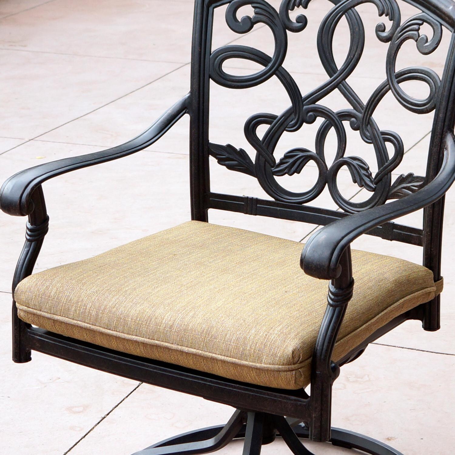 Darlee B/RC2052-101-6 Santa Monica Replacement Dining Chair Cushion - Furniture Frame Not Included
