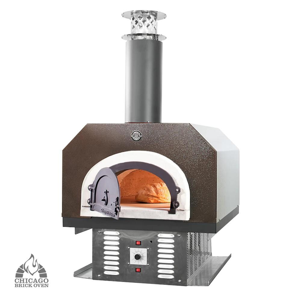 Chicago Brick Oven CBO-750 Hybrid Countertop Commercial Pizza Oven - Propane - Copper Vein - CBO-O-CT-750-HYB-LP-CV-C-3K