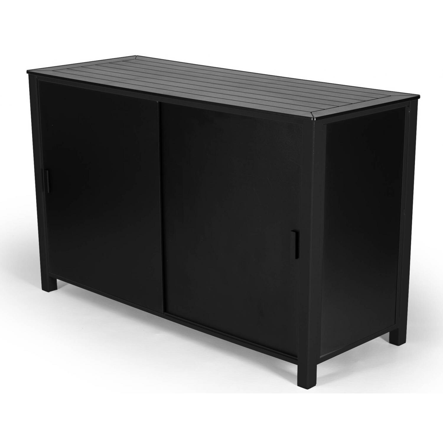 Telescope Casual 65 X 25 Inch MGP/Aluminum Patio Storage Box - Textured Black/Black image