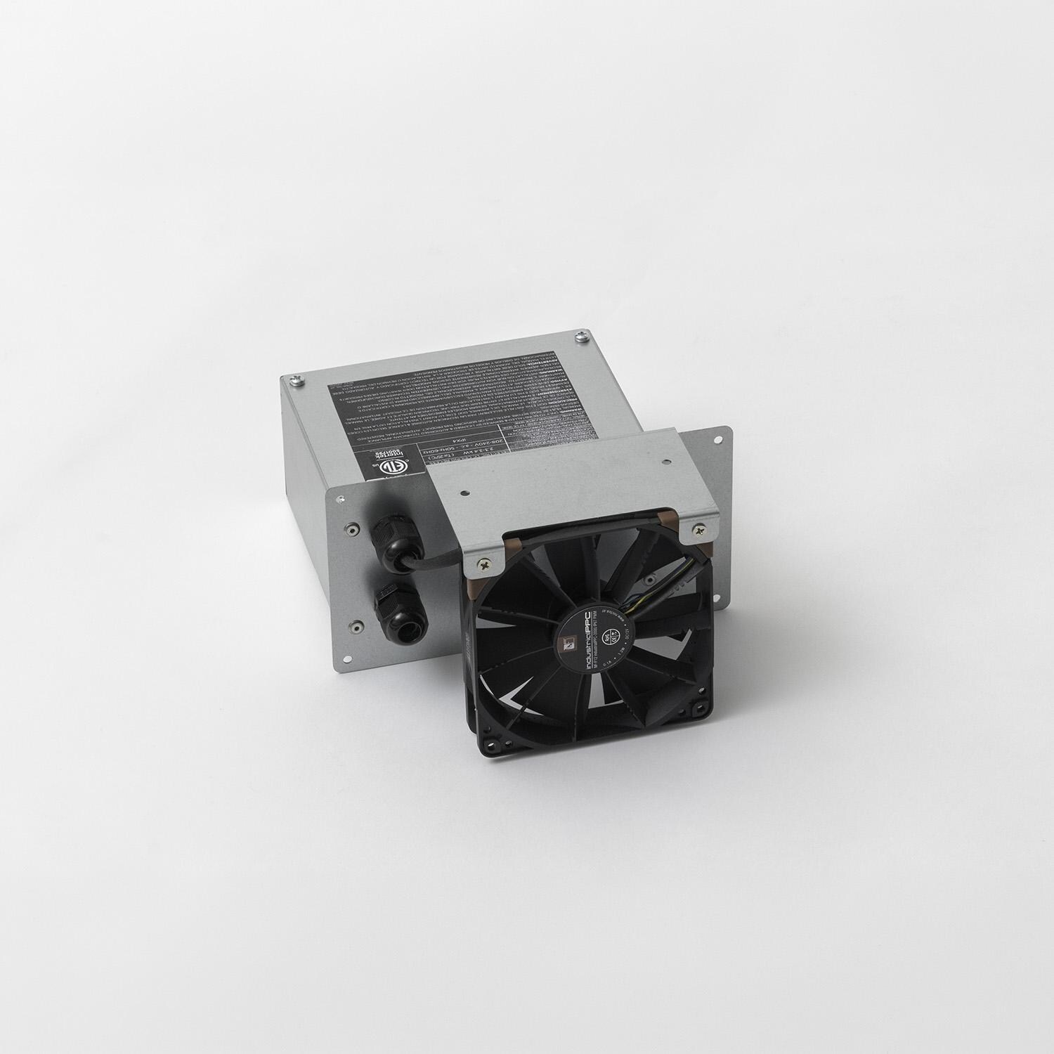 Bromic BH3623013-1 Platinum Electric 4500W Low Clearance Ceiling Recess Kit - Terminal Box - White Background thumbnail