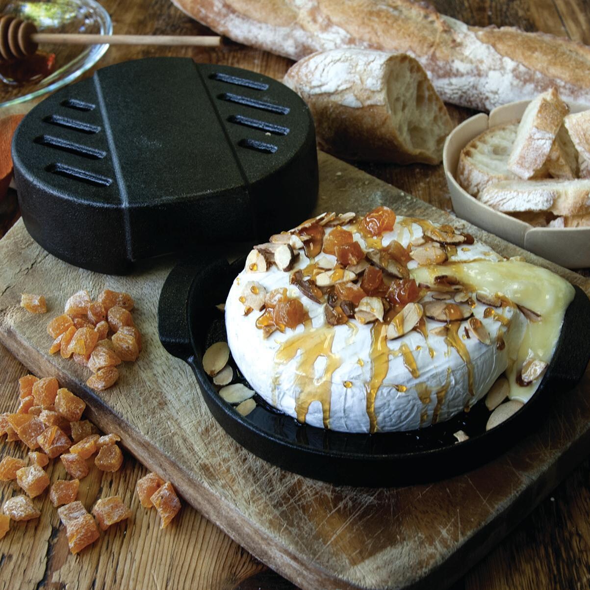 6-Inch Cast Iron Brie Baker