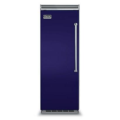 Viking Professional 5 Series 30-Inch 18.4 Cu. Ft. Built-In Left Hinge All Refrigerator - Cobalt Blue - VCRB5303LCB thumbnail