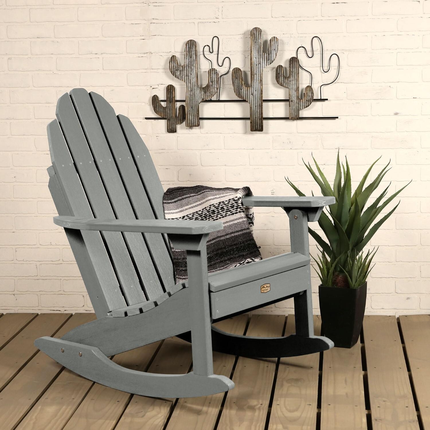 Lakeview The Charmville Adirondack Rocking Chair - Coastal Teak thumbnail