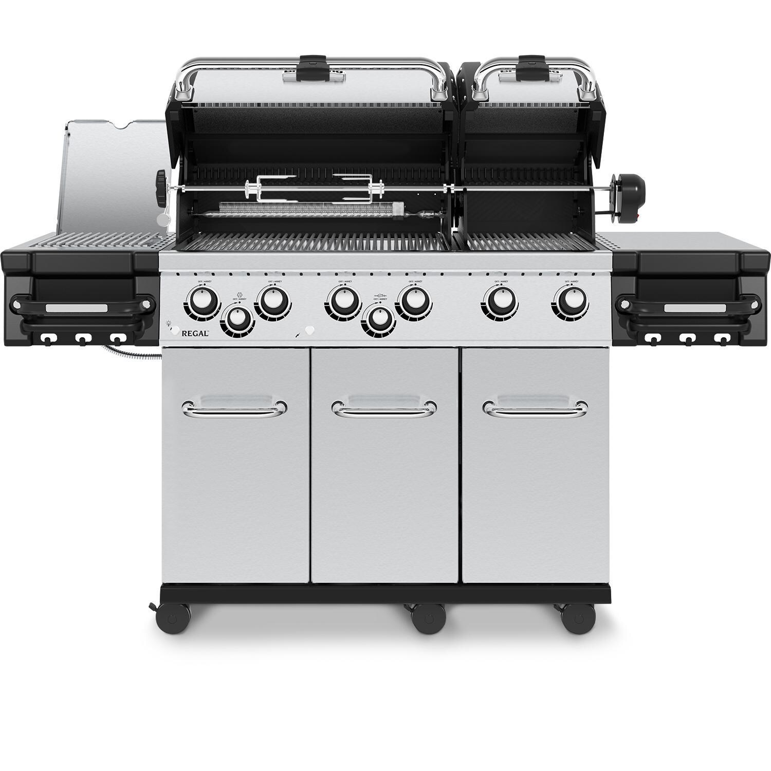 Broil King Regal S 690 PRO IR 6-Burner Natural Gas Grill With