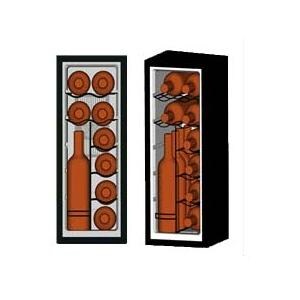 Avanti EWC1201 12 Bottle Freestanding Wine Cooler Bottle Storage Layout