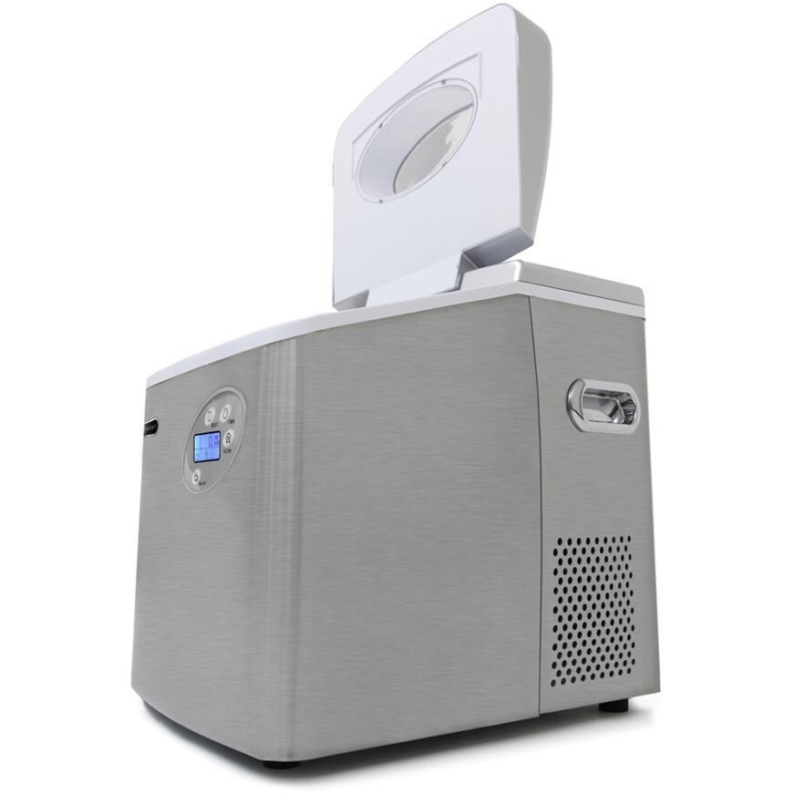 Whynter Portable Ice Maker Stainless Steel Side: Interior View thumbnail