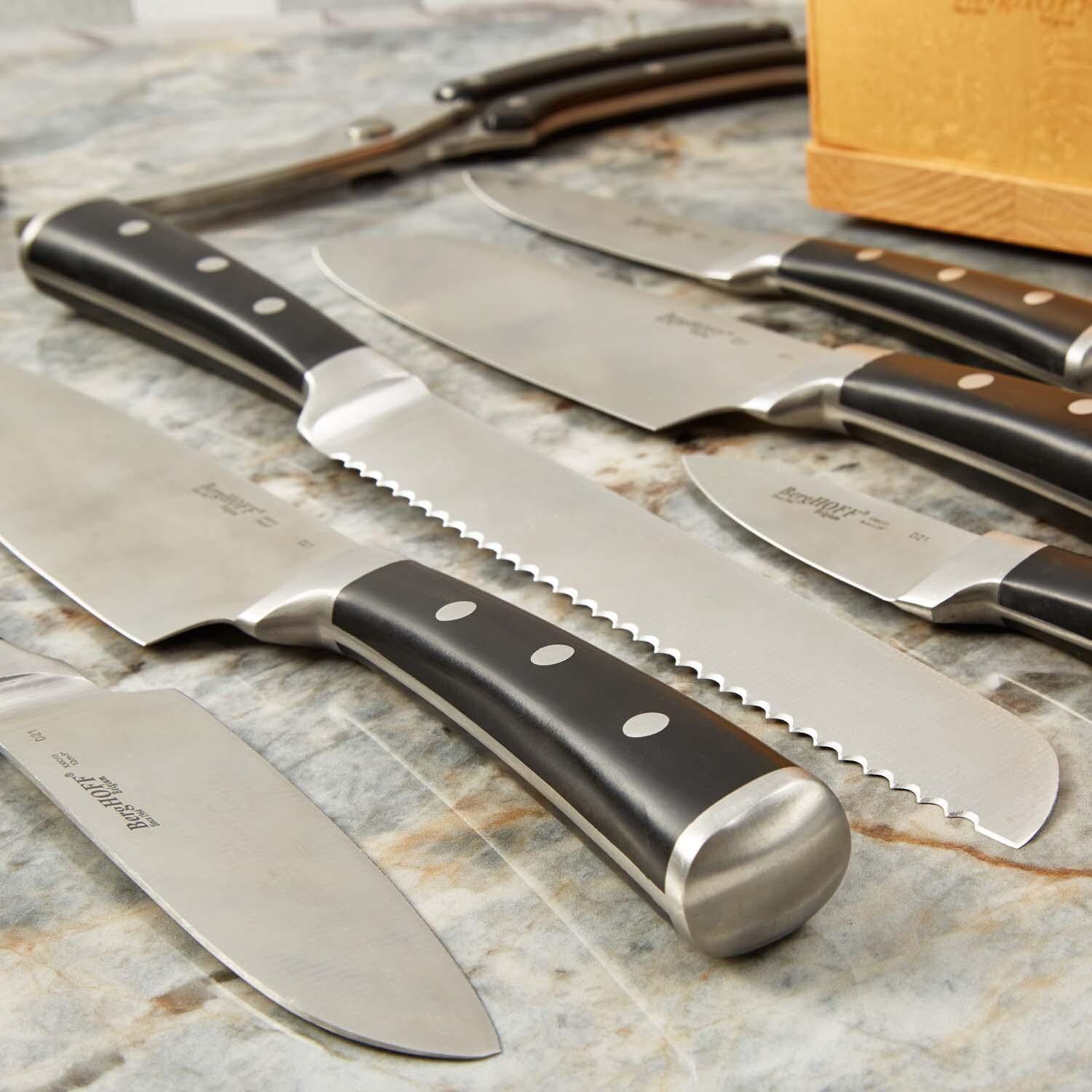 BergHOFF Forged 21 Pc Stainless Steel Smart Knife Block w/ Sharpener - Knives - Lifestyle thumbnail