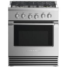 Fisher Paykel Professional (Formerly DCS) 30-Inch 4-Burner Dual-Fuel Natural Gas Range - RDV2-304N N image
