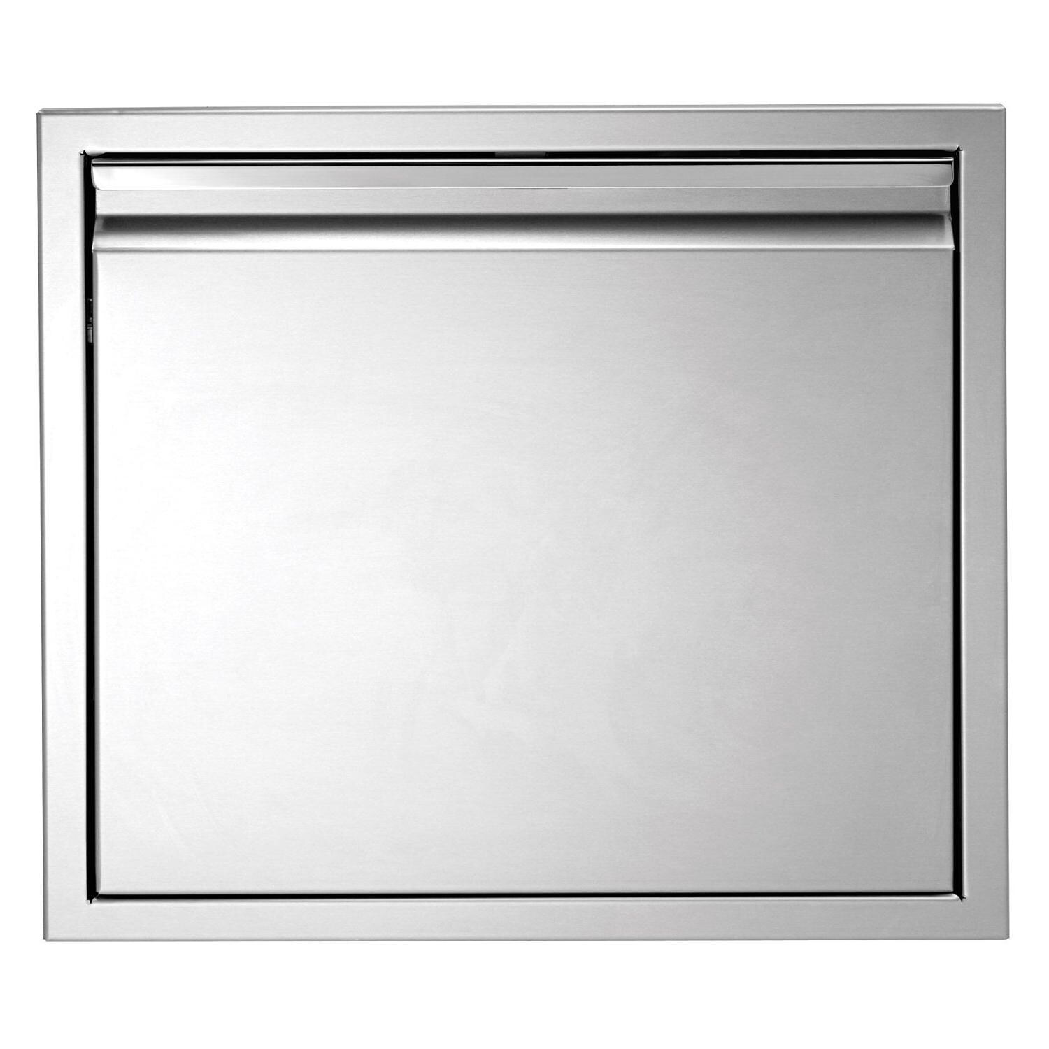Twin Eagles TEAD24R-C 24-in Right-Hinged Stainless Steel Single Access Door w/ Soft-Close - White Background thumbnail