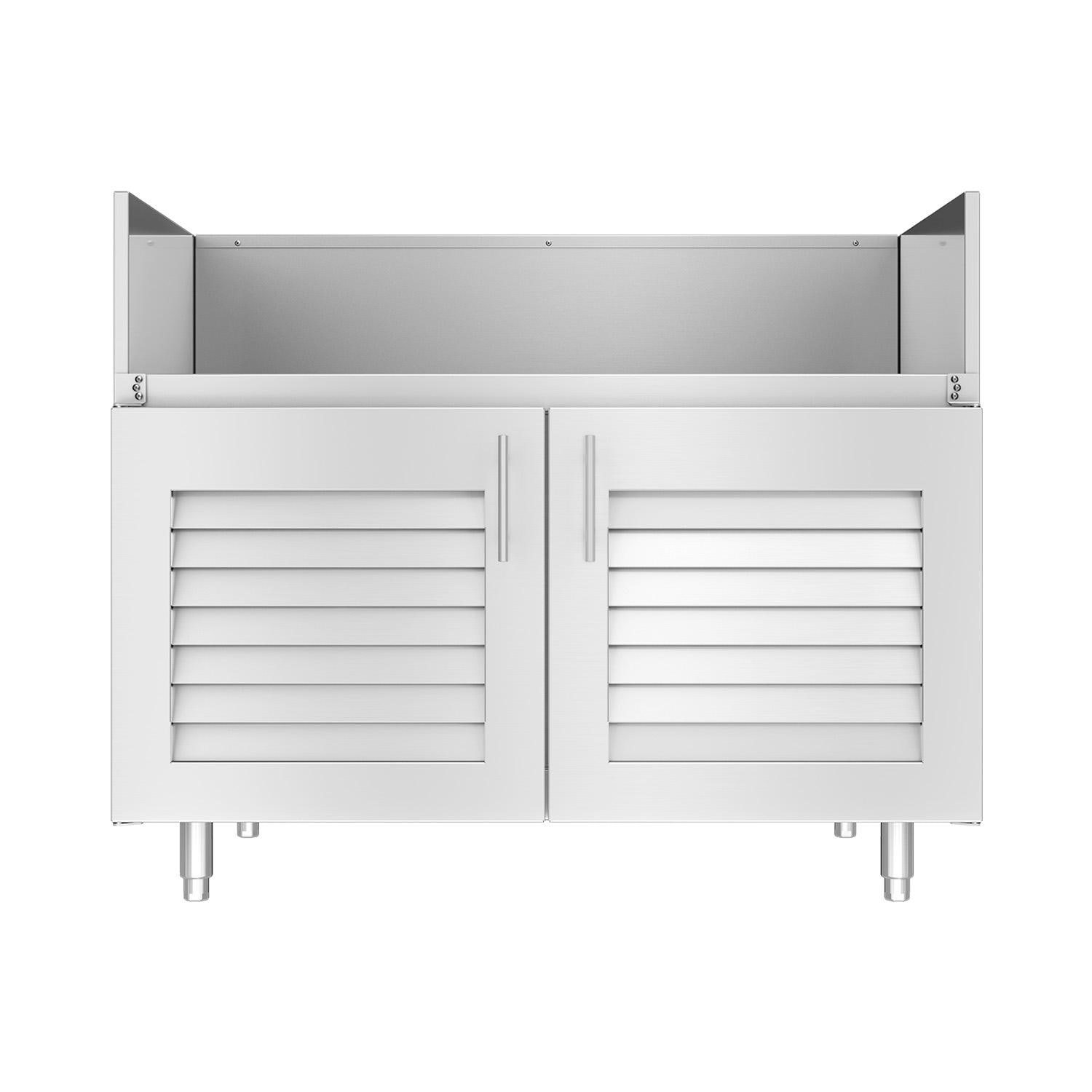 Kalamazoo K-DBC42-LVP-S4 42 Inch Grill Head Base Cabinet - Propane Cylinder  thumbnail