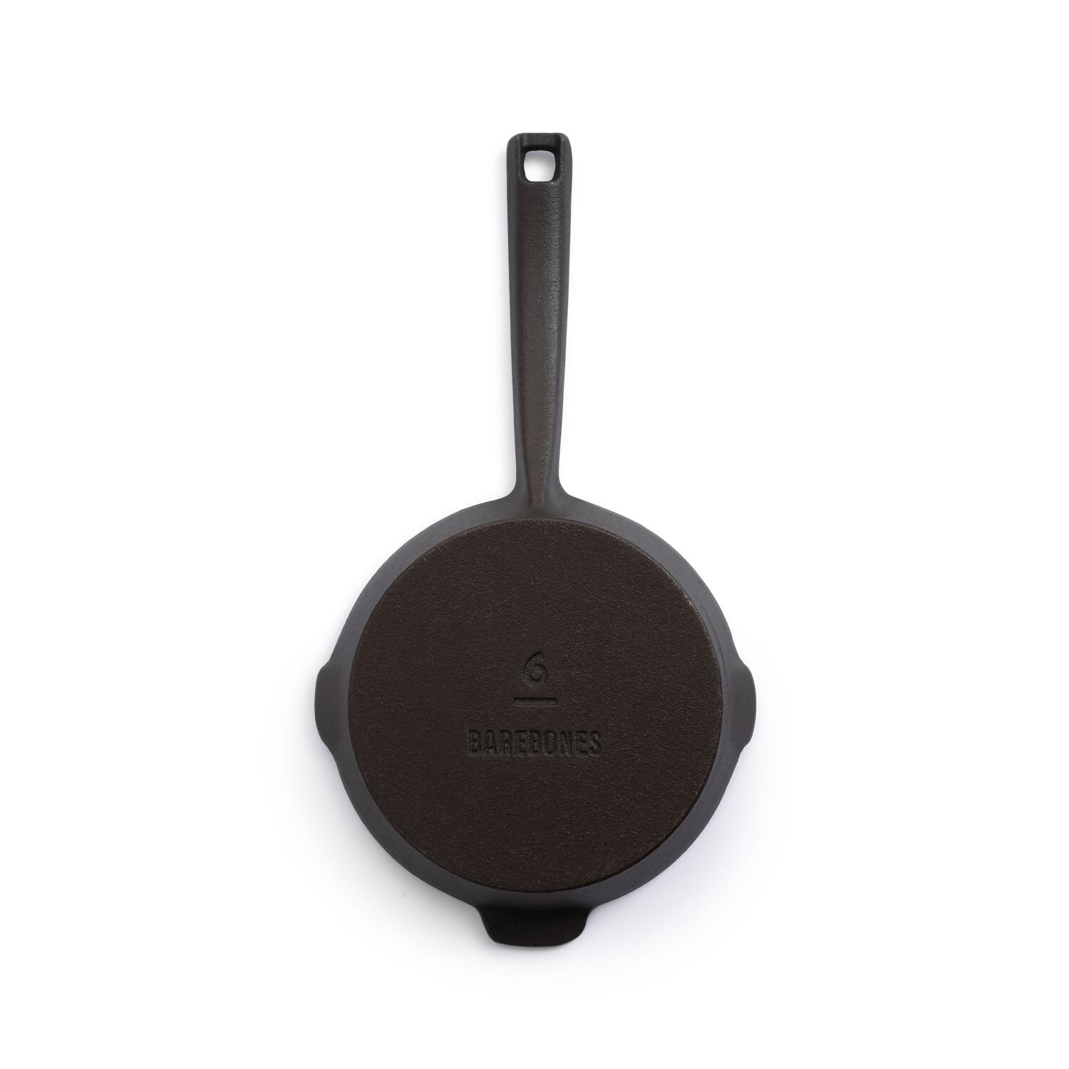 Barebones Living CKW-315 6-Inch All-In-One Cast Iron Skillet - Bottom View thumbnail