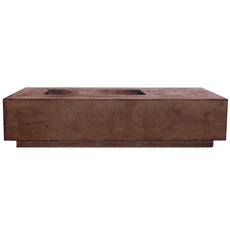 Prism Hardscapes Tavola 5 80-Inch Propane Gas Rectangular Fire Pit Table - Cafe - PH-409-1LP image