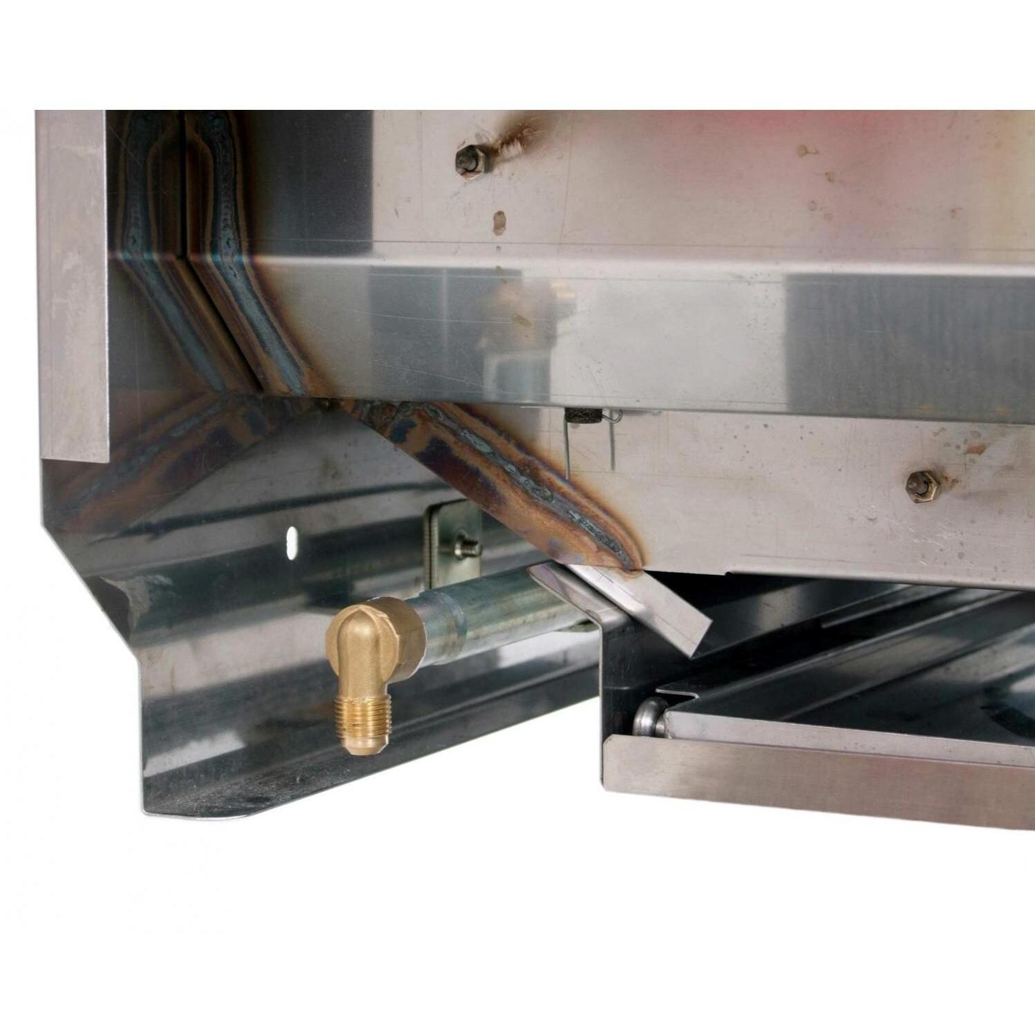 Cal Flame G3 3 Burner Built-In Propane Gas Grill - Propane Connection 1 thumbnail