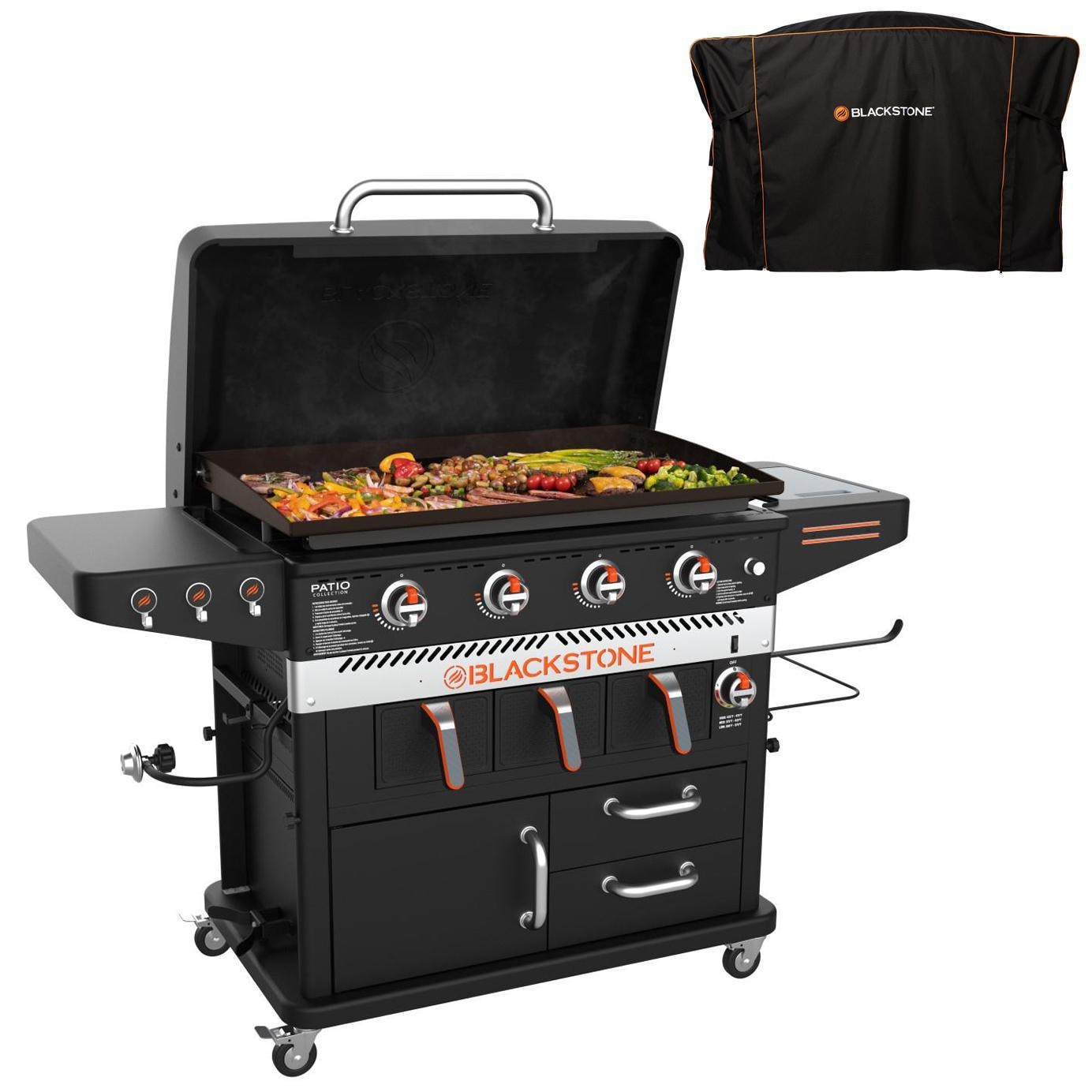 air fryer blackstone griddle grill with hood