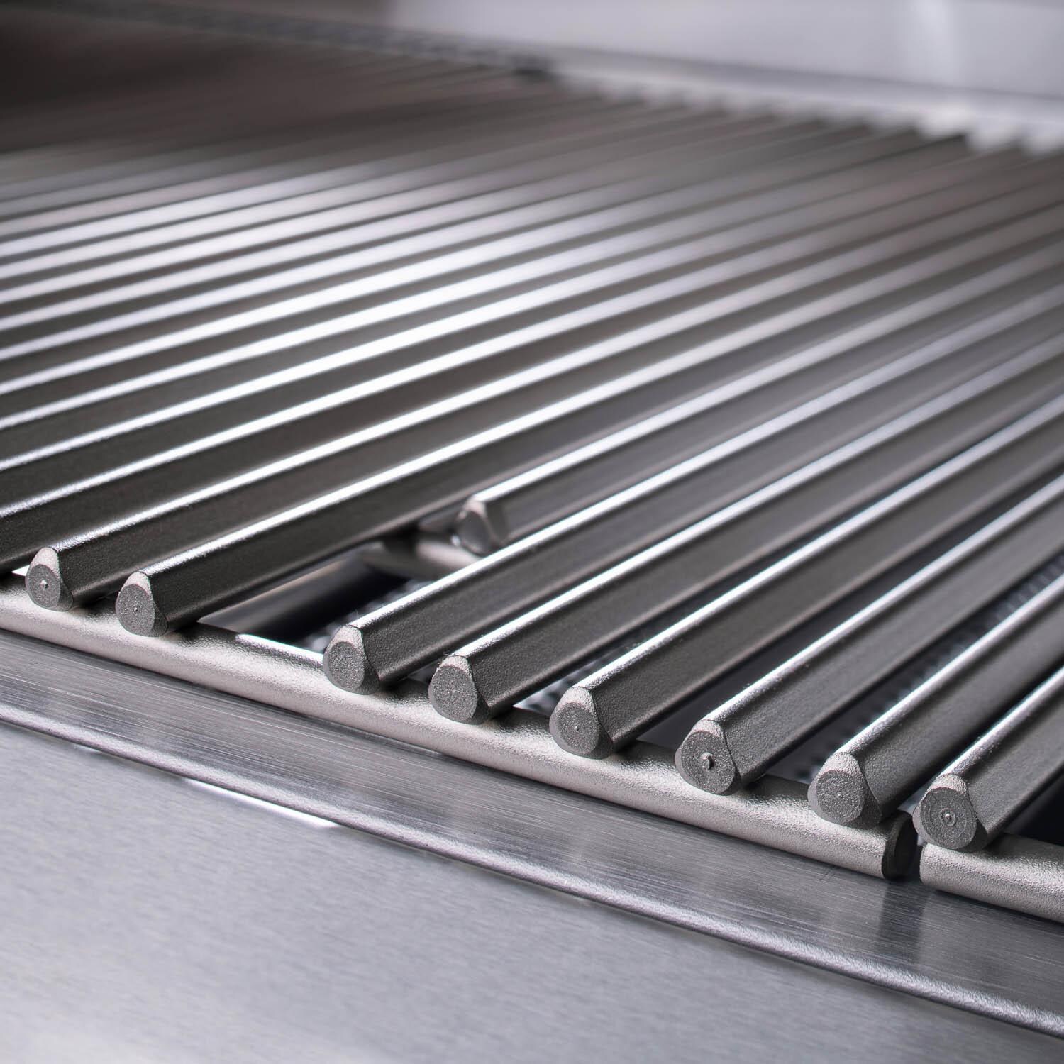 Blaze BLZ-4LTE2-NG Premium LTE 32-Inch 4-Burner Built-In Natural Gas Grill - Triangular 9mm Stainless Steel Searing Rods - Detail thumbnail