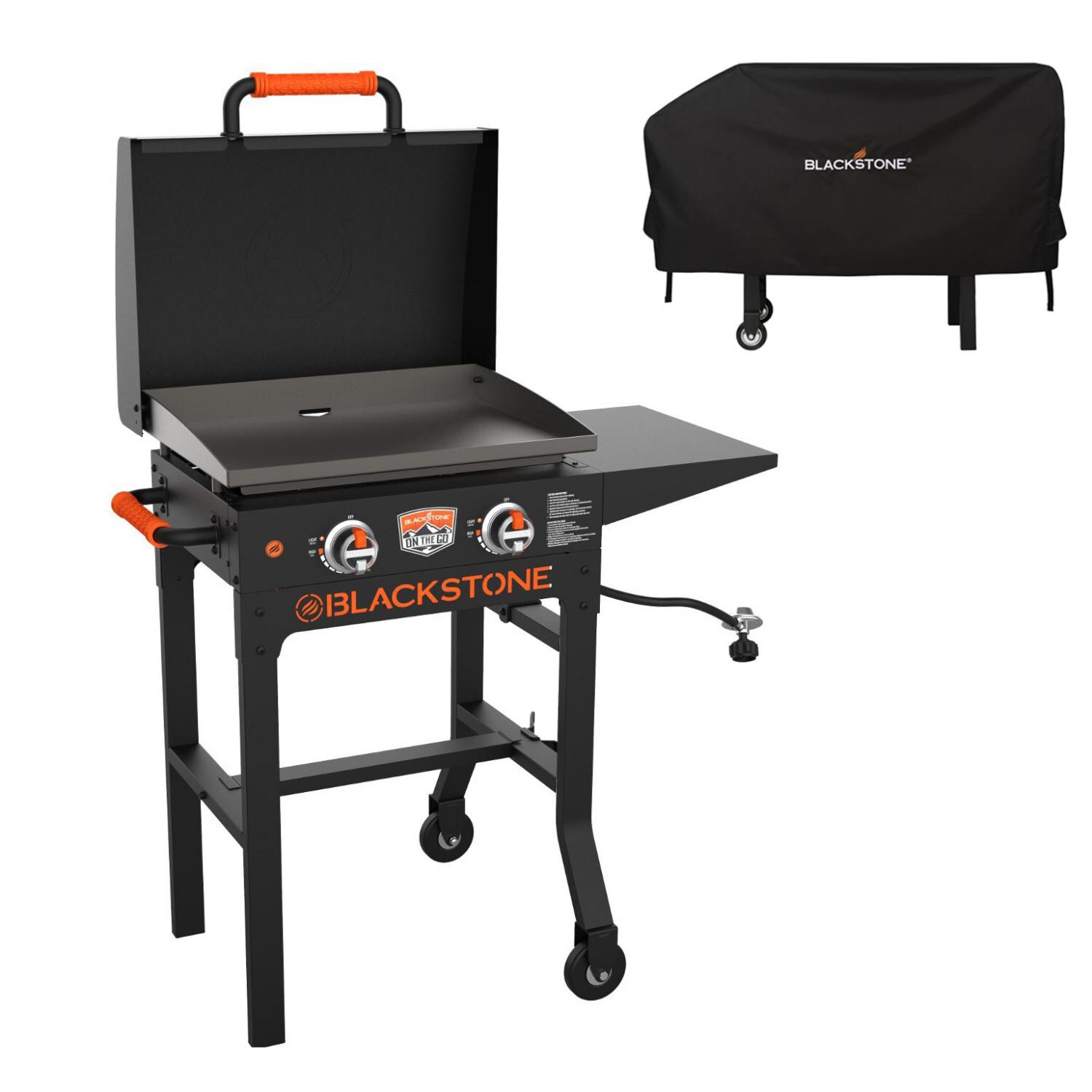 Blackstone 22-Inch On-The-Go Griddle W/ Hood, Cart & Cover