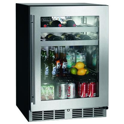 Perlick C-Series 5.2 Cu. Ft. Right Hinge Built-In Beverage Center - Stainless Steel - HC24BB-3-3R