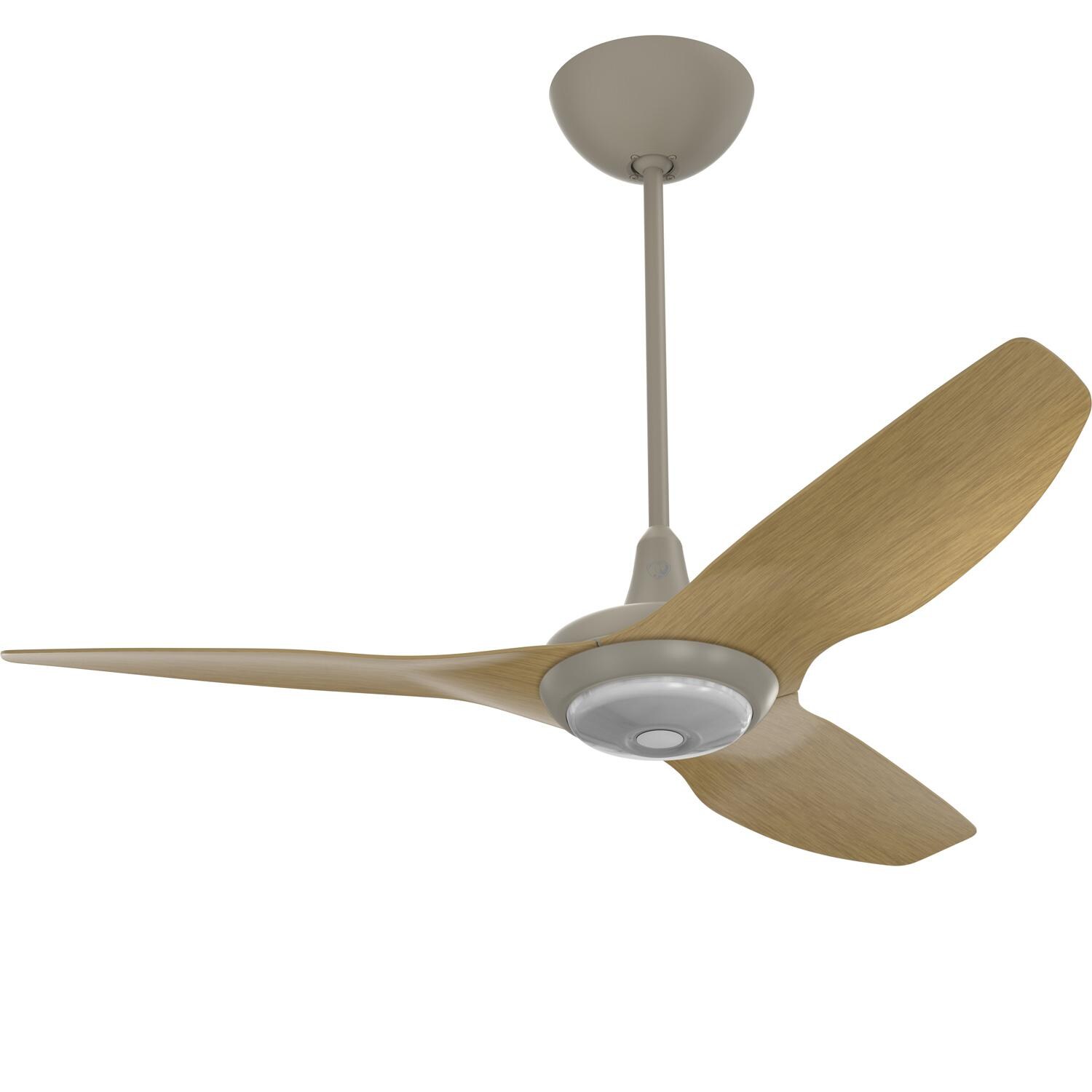 Big Ass Fans MK-HK4-042506A470F504G10I20S2 52-Inch Haiku Ceiling Fan Damp Universal Mount W/20-Inch Downrod & Downlight Satin Nickel/Caramel thumbnail