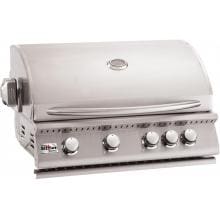 Summerset Sizzler 32-Inch 4-Burner Built-In Natural Gas Grill With Rear Infrared Burner - SIZ32-NG