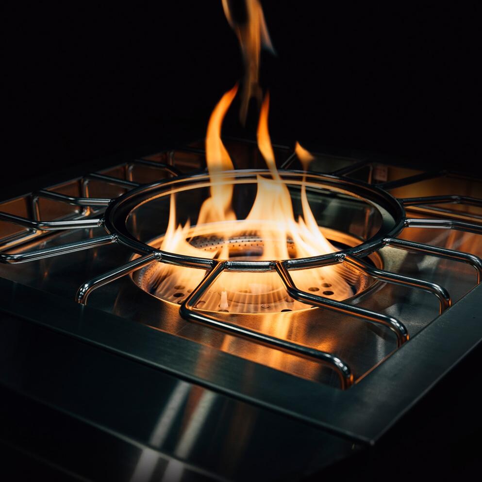 American Made Grills Muscle Power Burner MUSPB2-NG - Natural Gas - Large Flame in the Dark - Lifestyle thumbnail