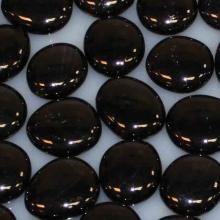White Mountain Hearth By Empire 1-Inch Glass Drops - Onyx Solid image