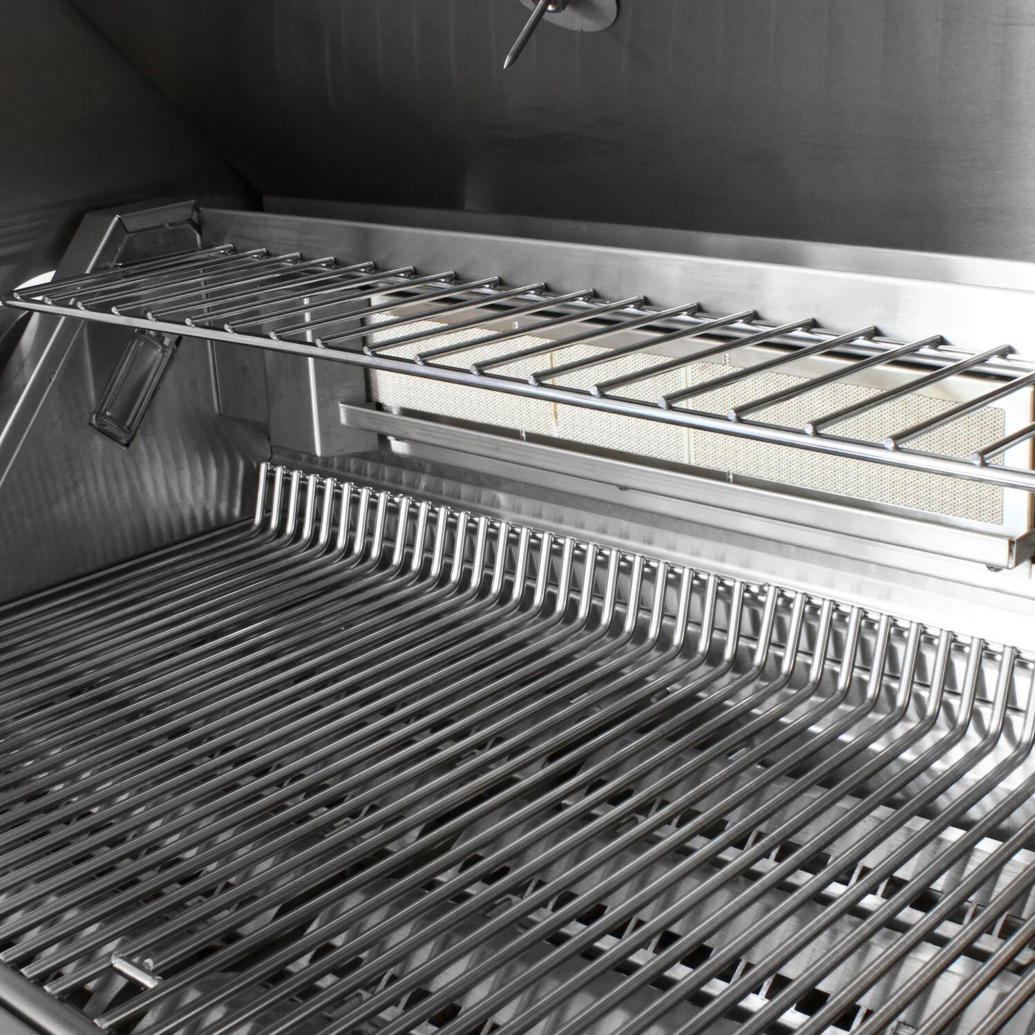 Caliber CrossFlame Pro Gas Grill - Warming Rack & Rotisserie Burner thumbnail