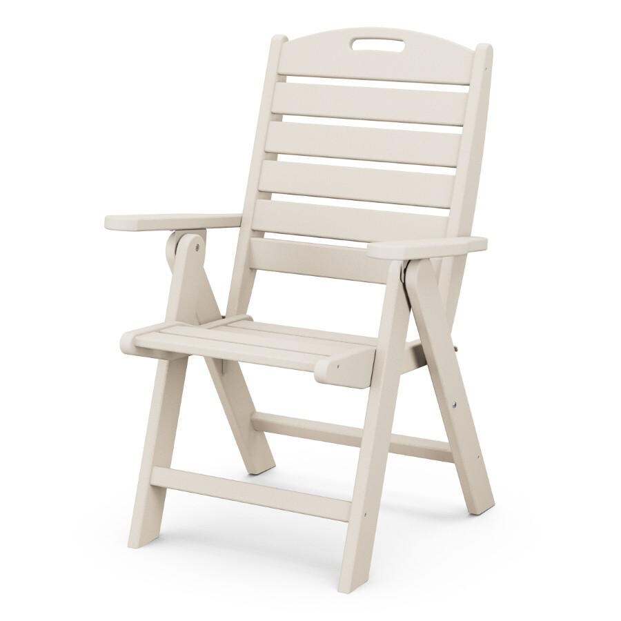 POLYWOOD Nautical Highback Chair in Sand thumbnail