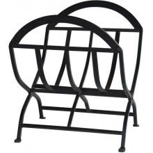 UniFlame Black Wrought Iron Log Rack - W-1038