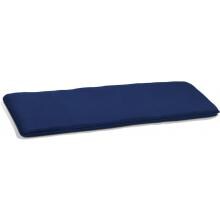 Sunbrella Canvas Navy 60-Inch Backless Bench Cushion W/ Knife Edge By Oxford Garden image