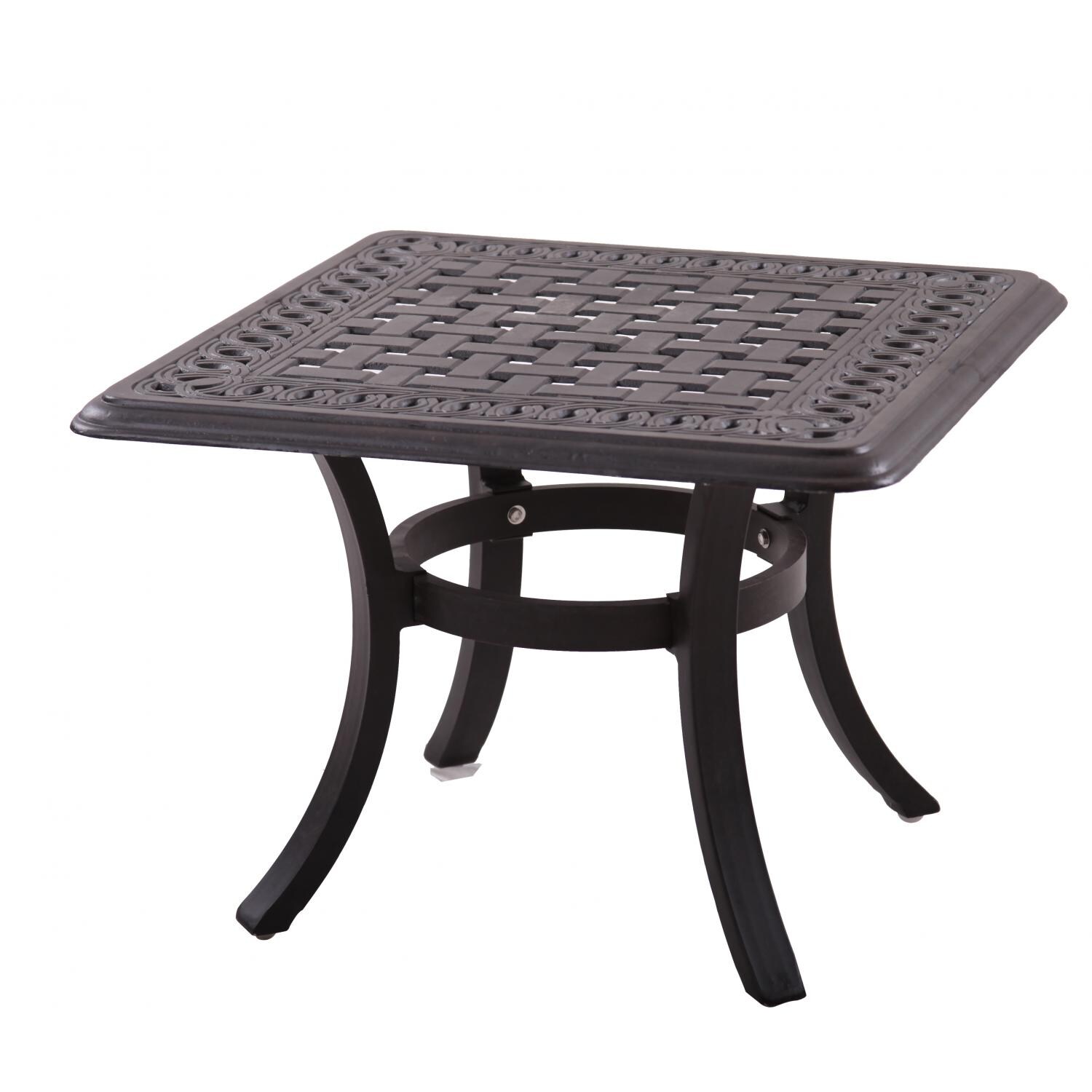 Darlee Series 88 Cast Aluminum Patio End Table thumbnail