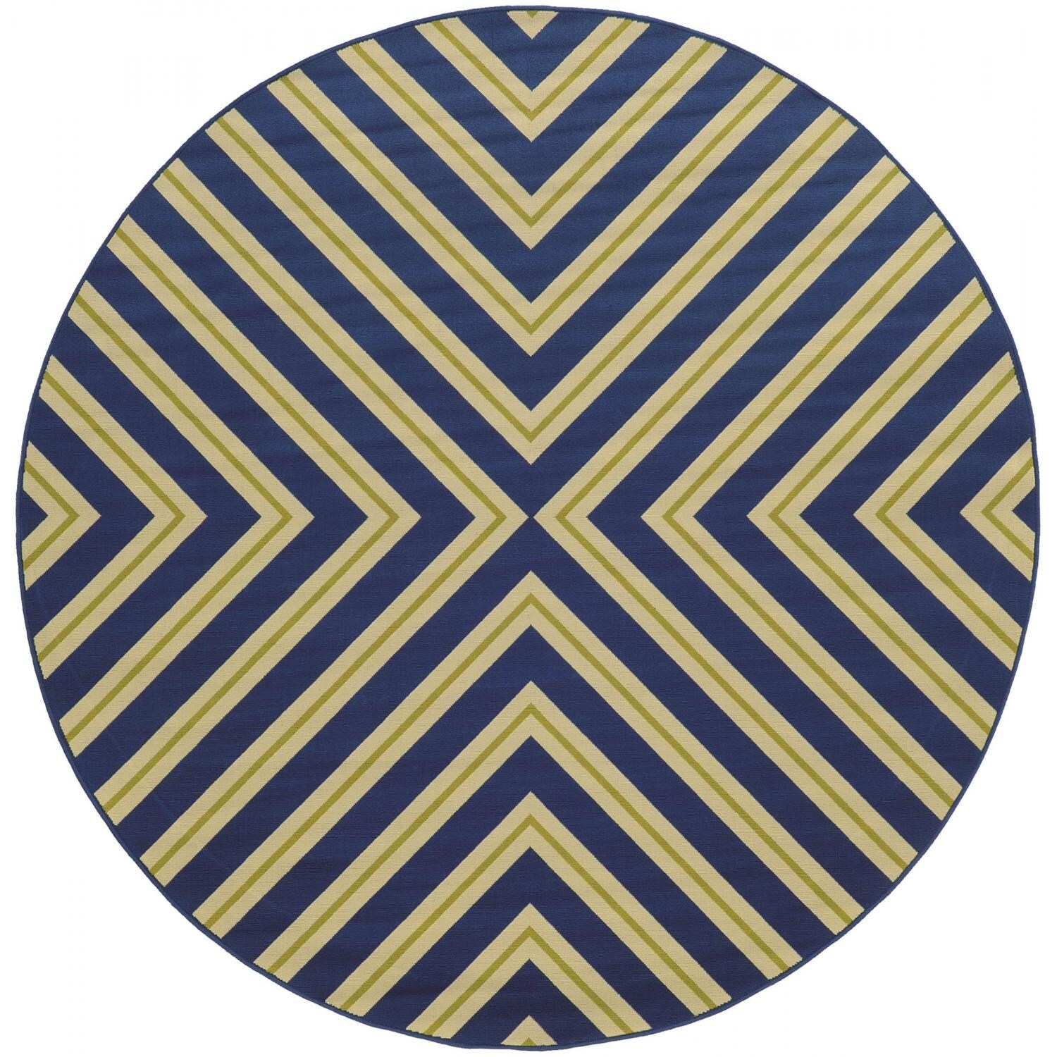 Oriental Weavers Riviera 7.83 Ft. Round Indoor/Outdoor Rug - 4589L