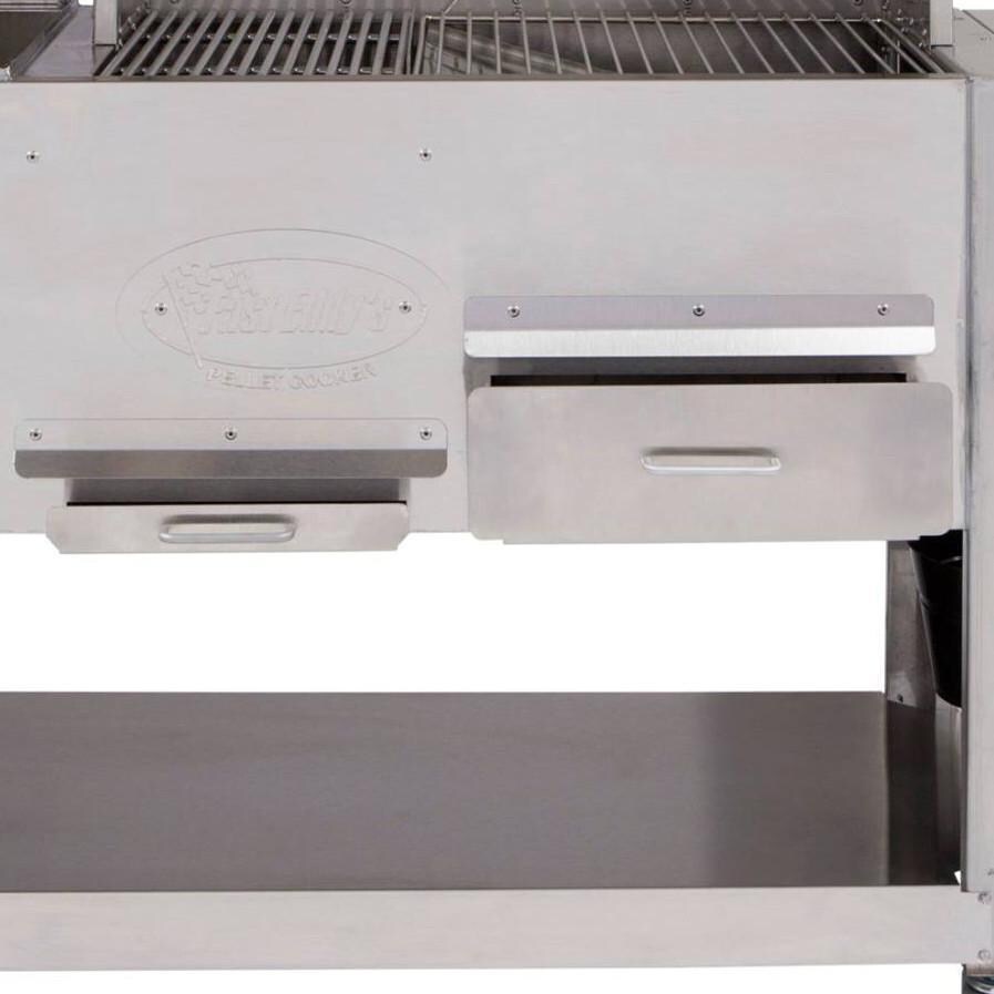 Cookshack PG1000 Fast Eddys 32-Inch Wood Pellet Grill - Ash & Warming Drawers thumbnail