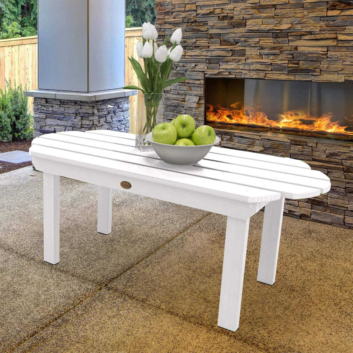 Lakeview Paradise Key Coffee Table - White thumbnail