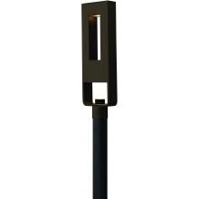 Hinkley Lighting Atlantis Two Light 24-Inch LED Dark Sky Outdoor Post Light - Bronze - 1641BZ-LED