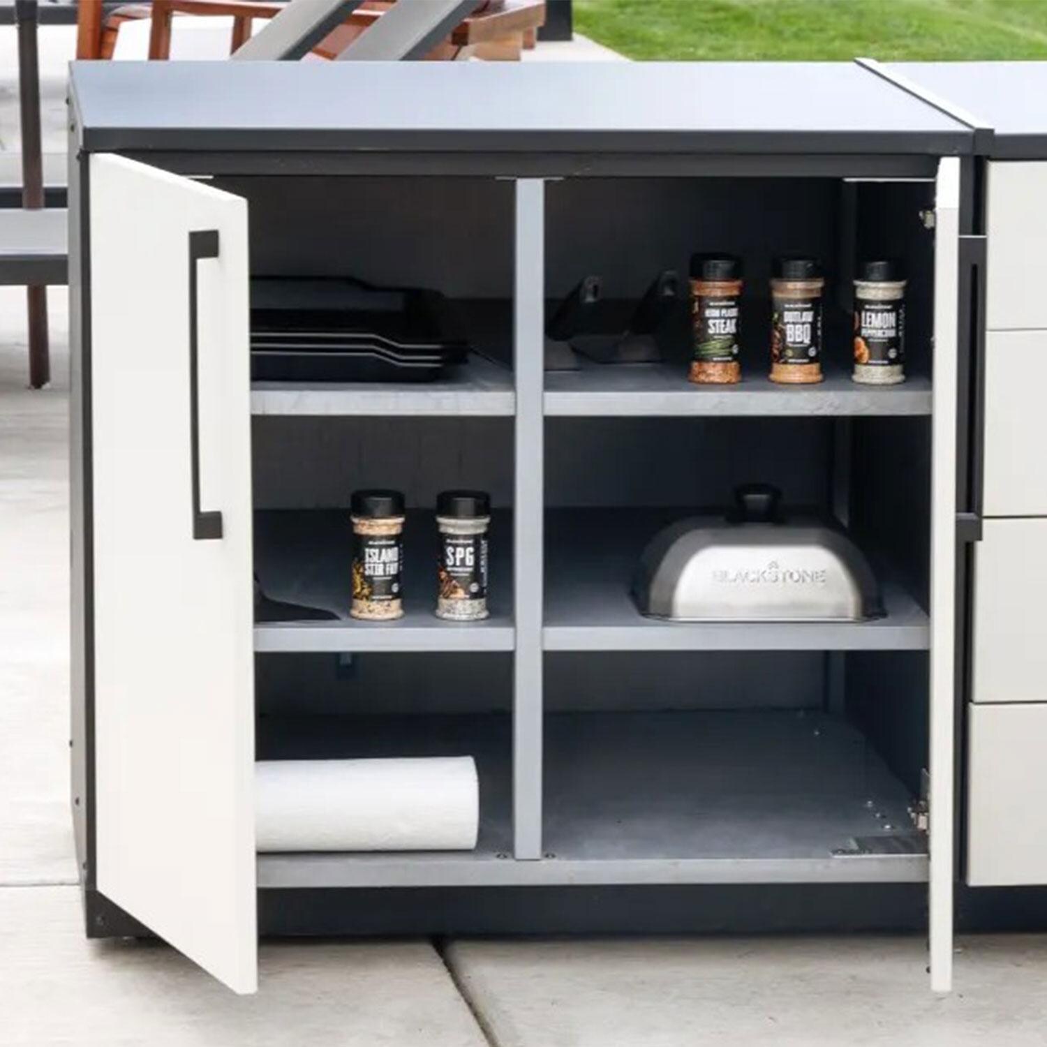 Blackstone 6736 Kitchen Two Door Cabinet - Up Close - Lifestyle thumbnail