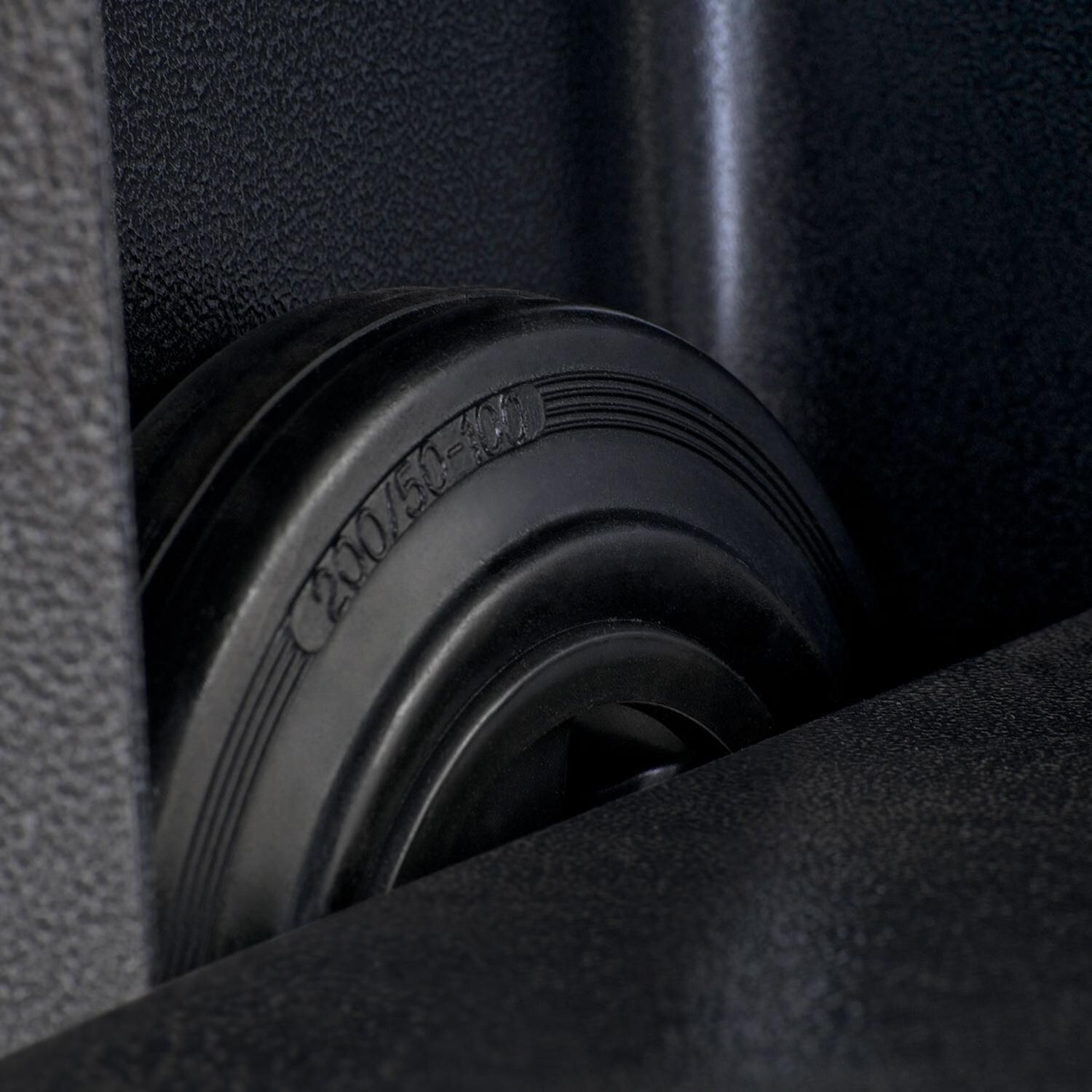 Alfa Pizza Allegro 39-Inch Outdoor Wood-Fired Pizza Oven - Cart Wheel Detail View thumbnail