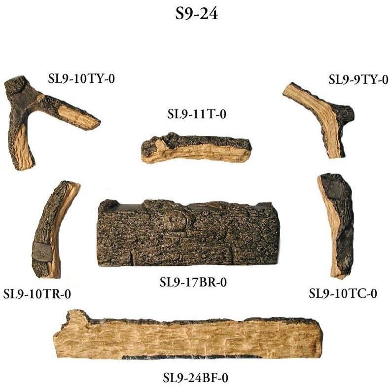 Peterson Real Fyre Split Oak Log Breakdown  thumbnail
