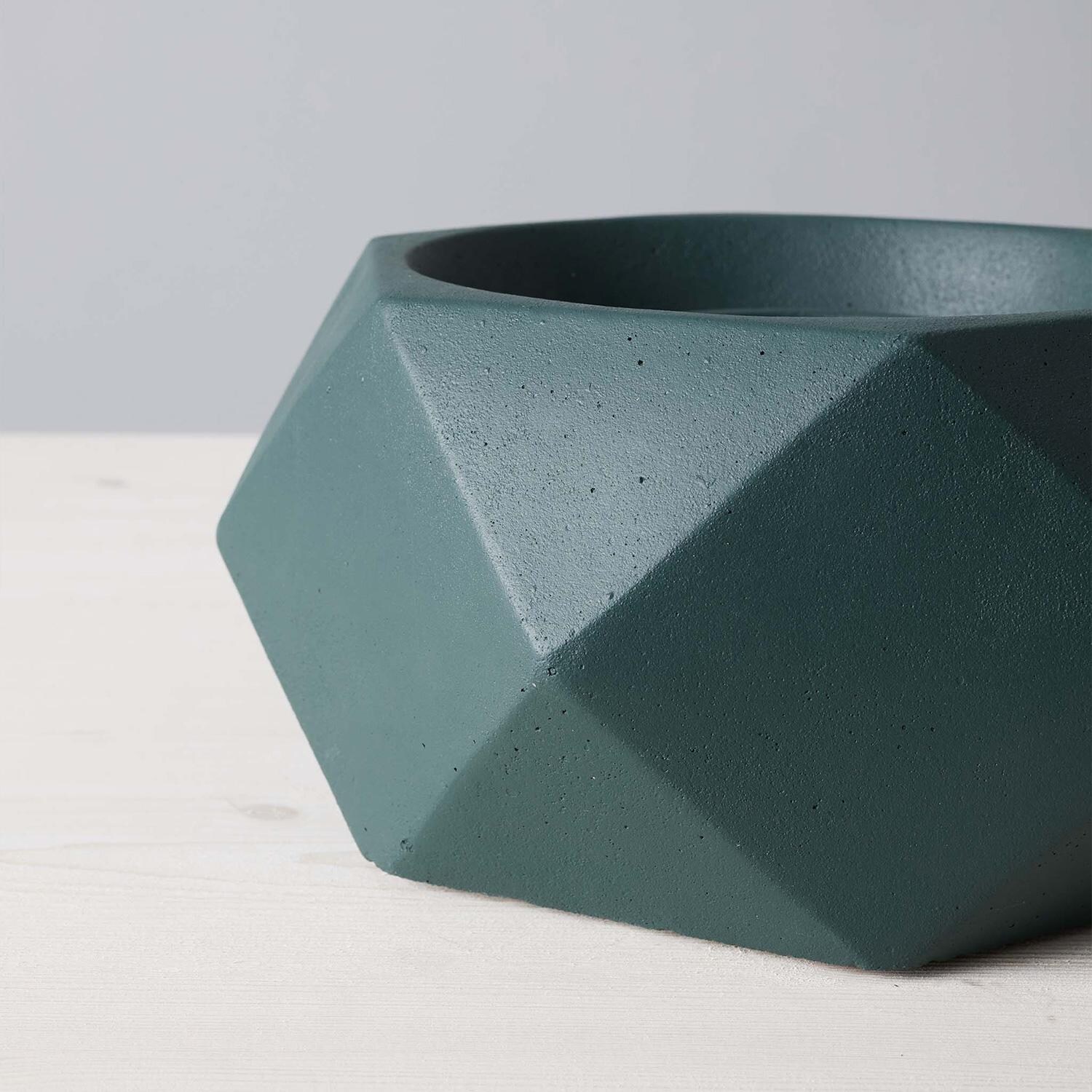 TerraFlame Geo Table Top Fire Bowl - Comex Green - Detail thumbnail